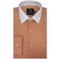 Plain Peach Shirt : Business