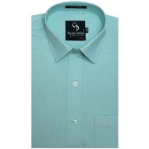 Plain Light Green Shirt : Business