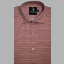 Stripes Peach Shirt : Trending