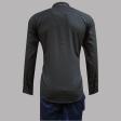 Plain Black Shirt : Slim