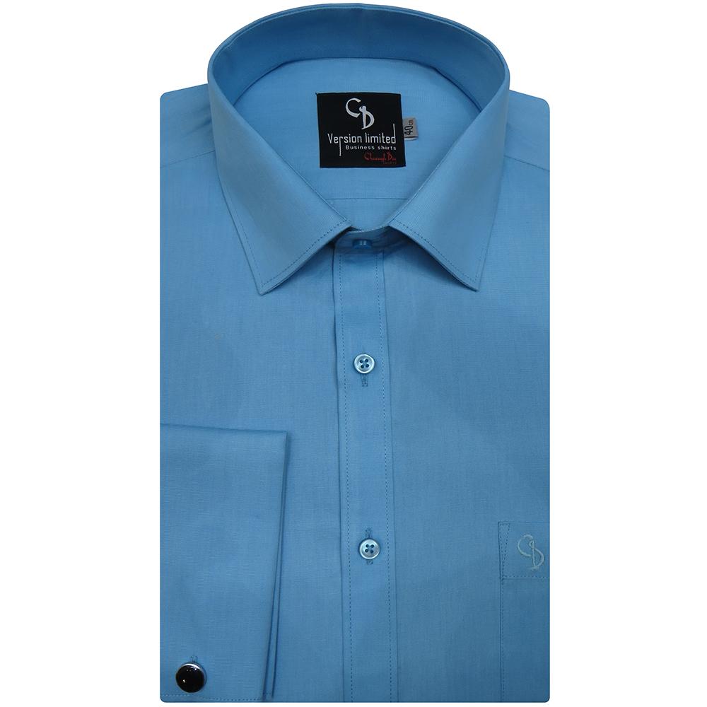 Charaghdin.com - Plain Aqua Blue Shirt