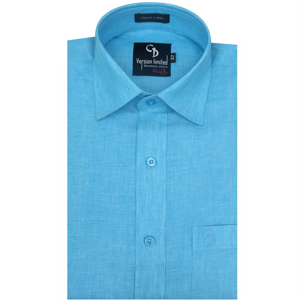Charaghdin.com - Plain BLUE Shirt